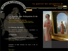 Tablet Screenshot of antiquairesmarseille.com